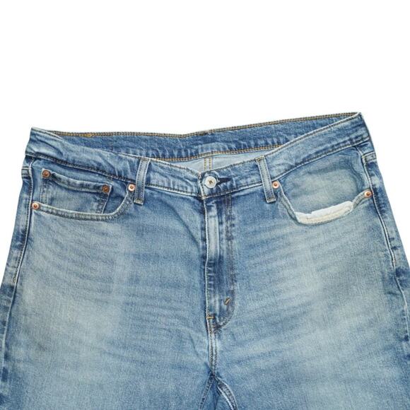 Levi’s 541 Athletic Taper Jeans Men’s W36 L30 Light Wash Stretch Denim USA - Picture 4 of 10